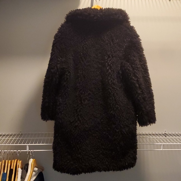 Black teddy jacket - Picture 3 of 3